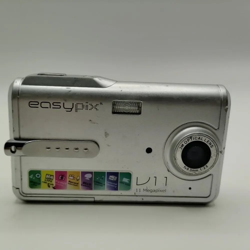 Easypix 11MP Digital Camera Tested Working Compact Point Shoot